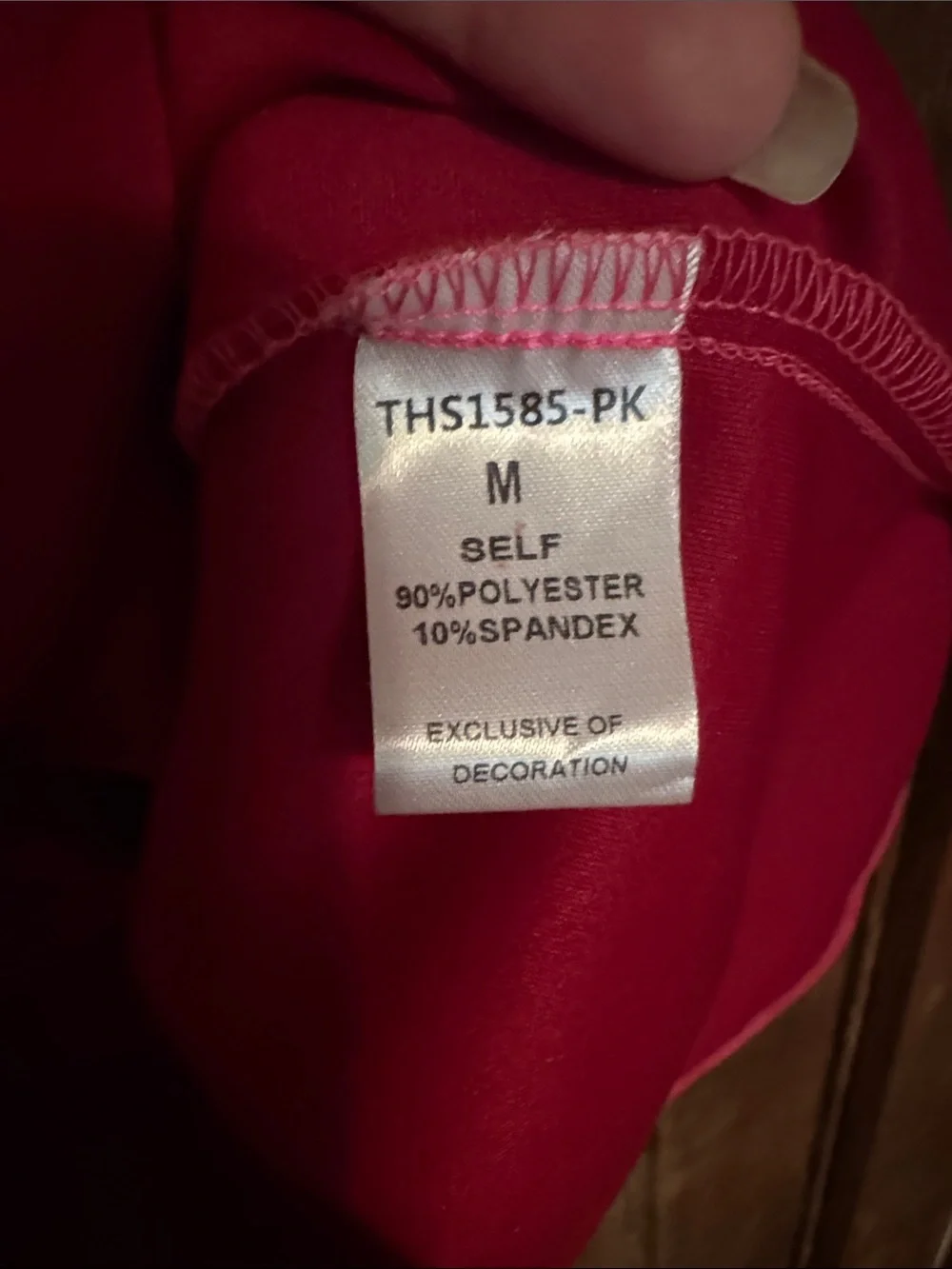 THML Hot Pink Tiered Ruffle Collar Dress